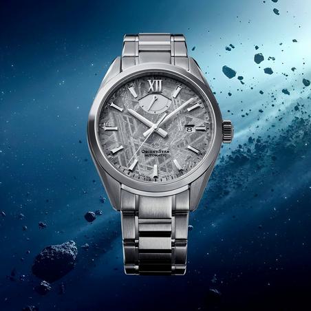 Orient Star Launches 75th Anniversary M34 F8 Date Model with  Meteorite Dia